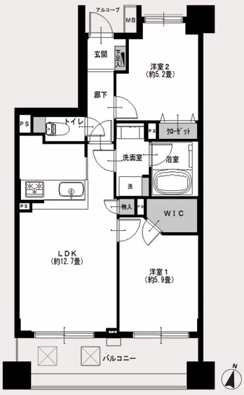 横浜駅が庭っ！そう言いたくはありませんか？この辺りでワンちゃんの散歩をしている方を見かけると、勝ち組やなぁ～ってつい思っちゃう。それが、『藤和シティホームズ桜木町BAY-SCAPE』リノベーションの間取り