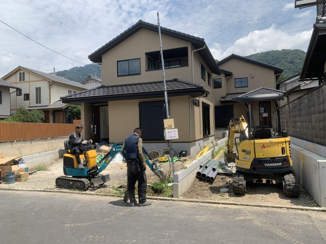 京都市左京区修学院室町　新築一戸建　2号棟の外観