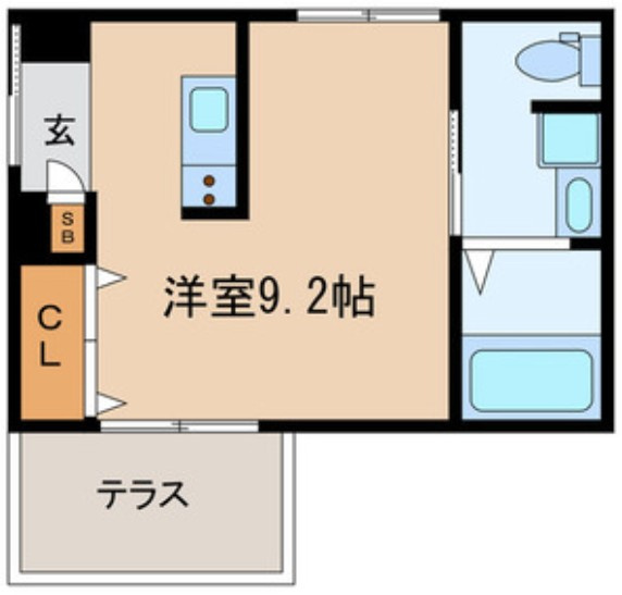 ルナビアンカの間取り|間取りです。
