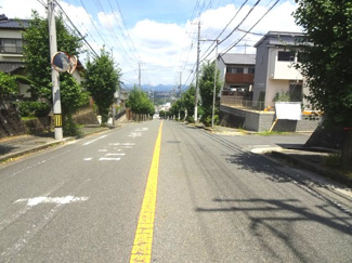 【前面道路含む現地写真】 | 川西市萩原台西3丁目230　建築条件無土地