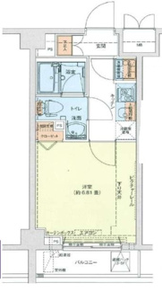 【間取り】 | ドルチェ東京押上ツインズ弐番館 | 間取りです。