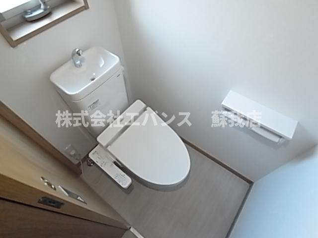【トイレ】 | フラットテラス | 落ち着いたトイレです