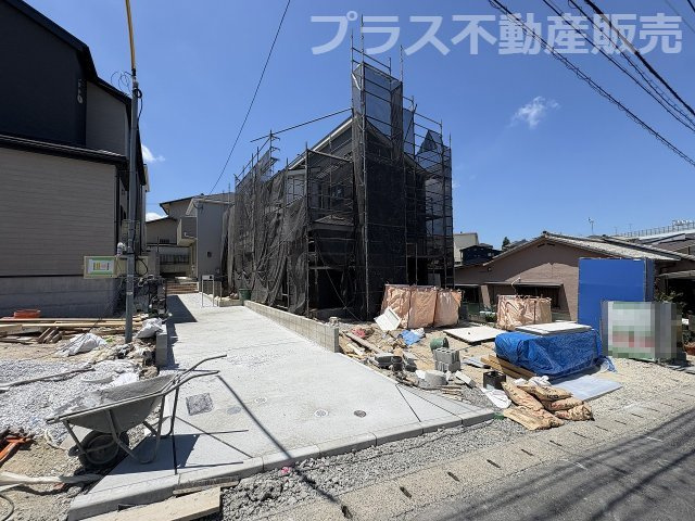 【外観】 | 福岡市南区屋形原2丁目25-1期　1号棟（全4棟）【仲介手数料無料・0円】 | 現地写真。同じ物件を見るなら、プラス不動産販売にお任せ下さい。