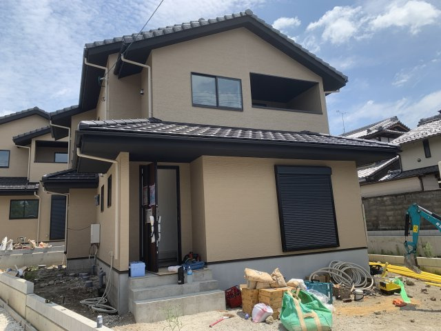 京都市左京区修学院室町　新築一戸建　3号棟の外観