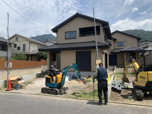 京都市左京区修学院室町　新築一戸建　3号棟の外観
