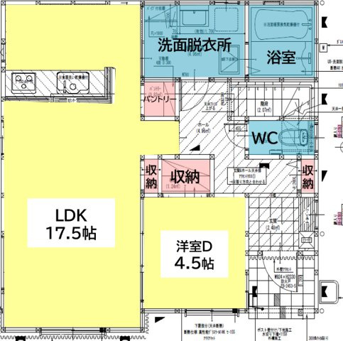 八幡西区穴生1丁目1期の間取り
