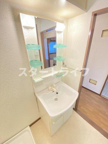 大阪市淀川区西宮原１丁目の賃貸マンションの洗面所