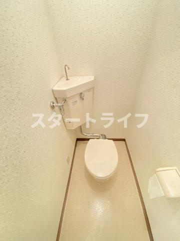 大阪市淀川区西宮原１丁目の賃貸マンションのトイレ