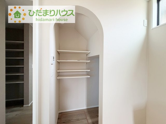 【収納】 | 牛久市中央1丁目　新築戸建　2号棟 | パントリー完備で散らかりがちなキッチン回りもラクラクお片付けできちゃいます！(*^-^*)
