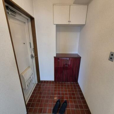 マンション志村の玄関
