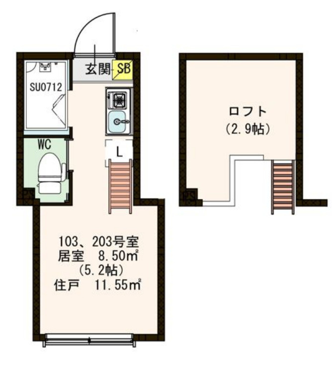 セラ上池袋の間取り