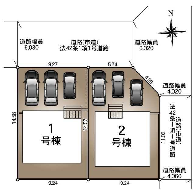 【区画図】