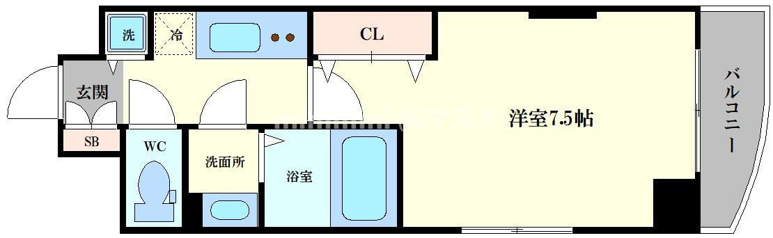 Luxe此花の間取り
