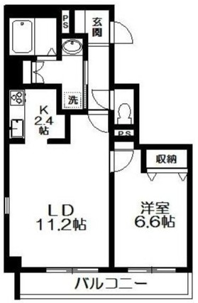ハイブリッジ荻窪の間取り