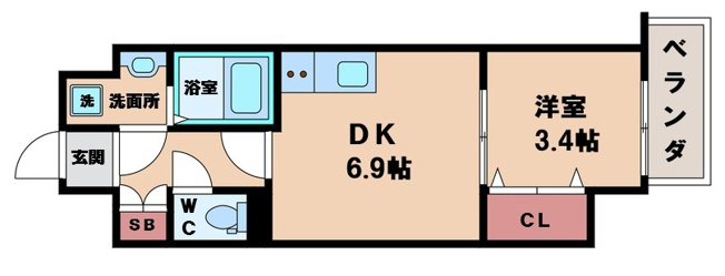 【間取り】 | レシオス阿倍野ヴィータ