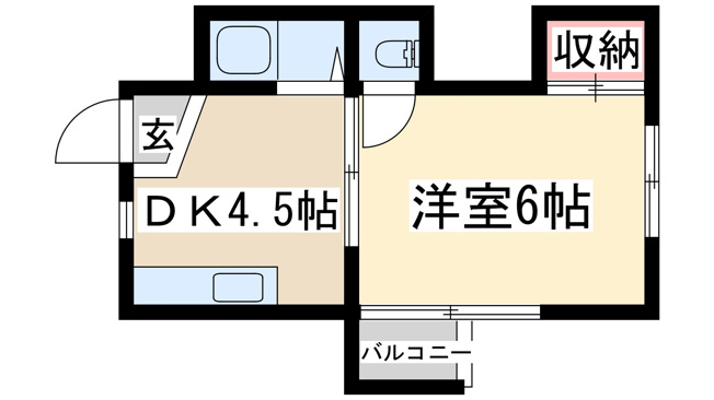 【間取り】 | ラパンジール新大阪
