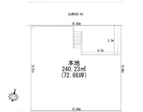 【土地図】 | 開放感のある、閑静な住宅街に位置しています。陽の光をたっぷりと浴びながら気持ち良く生活が出来ます。夢のマイホーム、夢ではなく実現出来ます！見学・ご相談等、お気軽にご連絡下さい。
