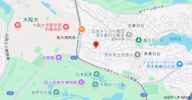 メゾンプレジールの地図