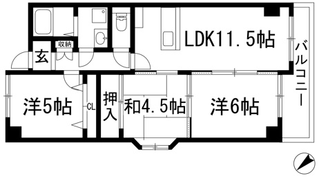 【間取り】