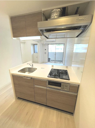 名古屋市中区千代田３丁目の賃貸マンションのキッチン