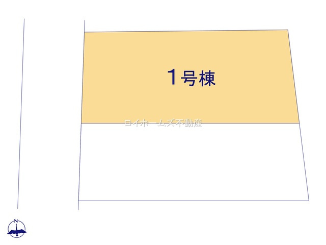 【区画図】 | 名古屋市西区栄生１丁目2623『仲介料無料』新築戸建て | 1号棟