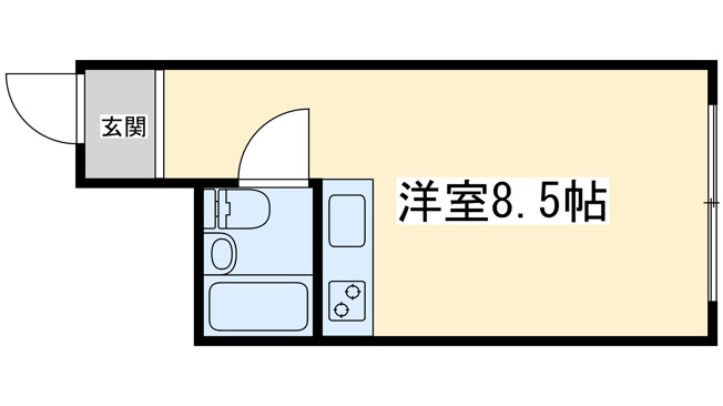 【間取り】 | 新大阪コーポビアネーズ