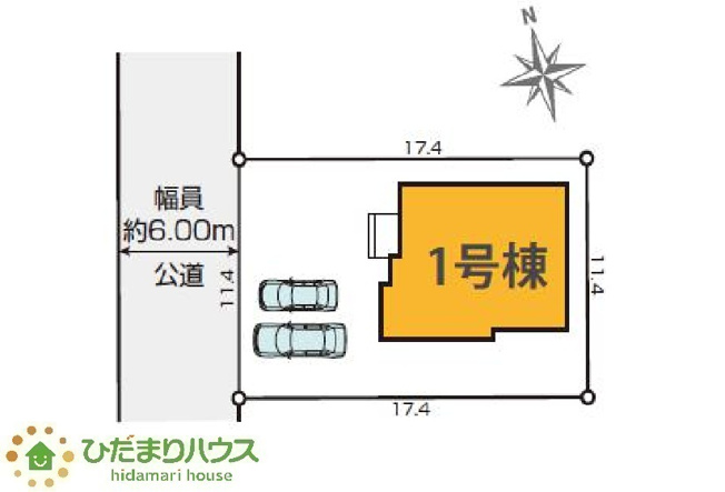 【外観】 | ひたちなか市馬渡1期　新築戸建 | 閑静な住宅地なので、静かな環境で暮らしやすいですね。