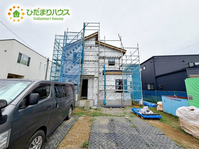 【外観】 | ひたちなか市馬渡1期　新築戸建 | 閑静な住宅地なので、静かな環境で暮らしやすいですね。