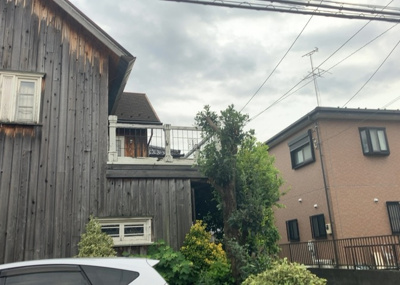 【展望】 | 横川町中古戸建 | 眺望を気にして物件を探す場合、前面に建物が建っていないか現地で確認しましょう！前面に建物があると景色はもちろん、日当たりや風通しにも影響が出てきます。住んだ時のことを想像しながら現地見学をしましょう。
