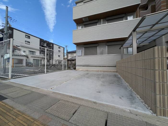 D's北条口の駐車場