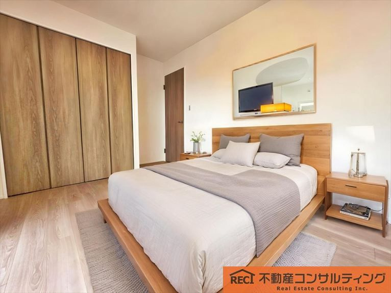 本山ロイヤルマンションの寝室