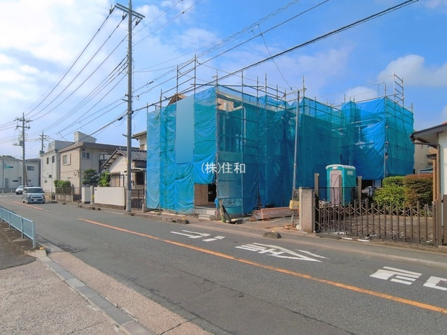 【新築分譲住宅】志木市柏町の前面道路含む現地写真