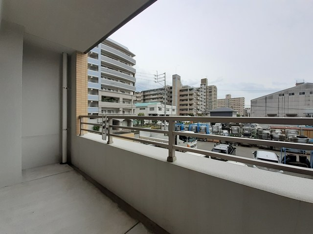 ラウレアＫのバルコニー|日当たりの良いバルコニーです！