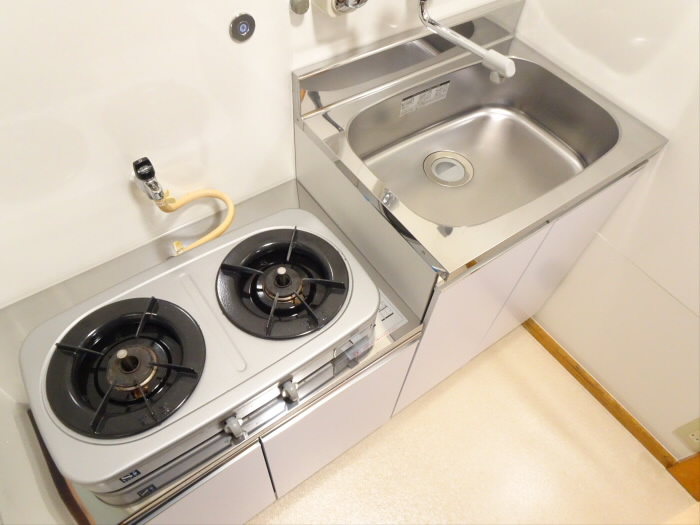コーポ高橋のキッチン|使いやすいキッチンです