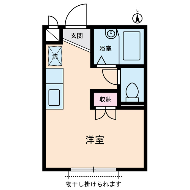 ユーハイツ（杉並区）の間取り