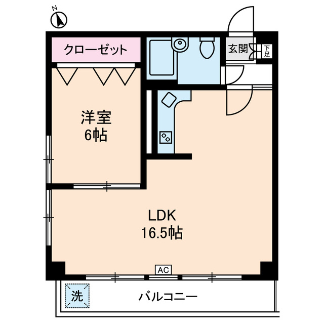 美野マンションの間取り