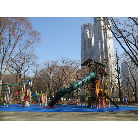 美野マンションの周辺|公園「新宿中央公園まで1614ｍ」