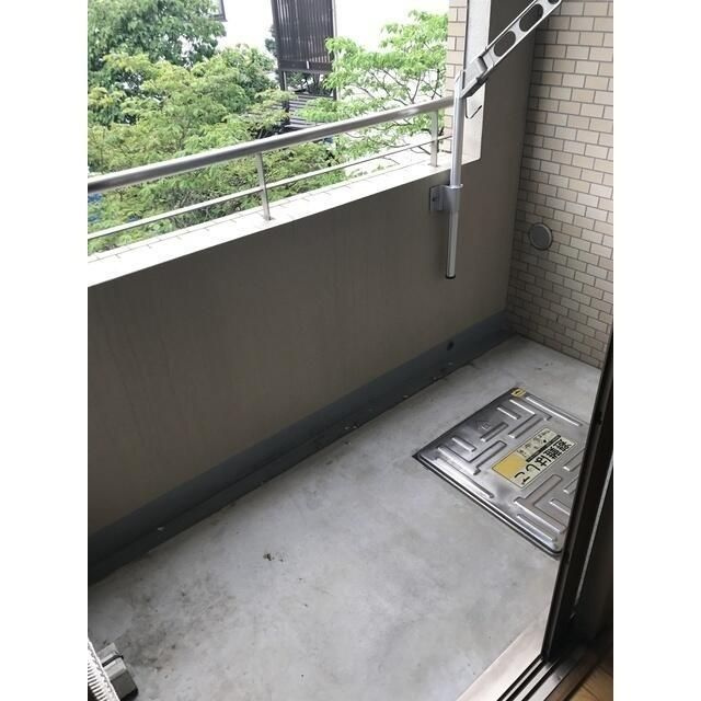 メジロテークのバルコニー