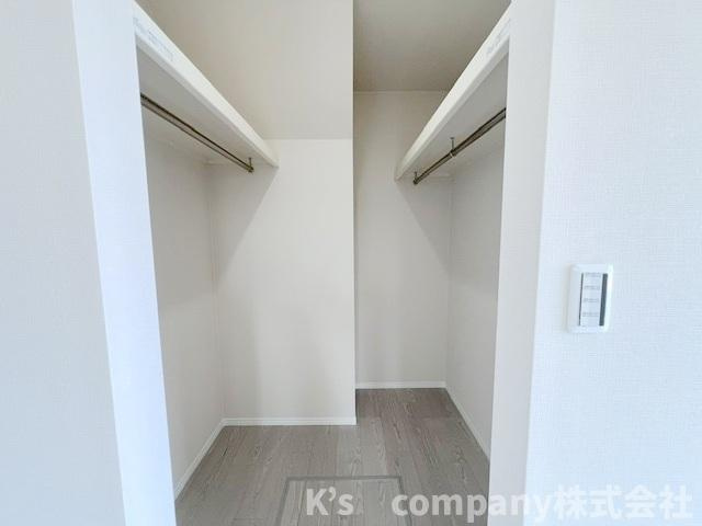 ◎茅ヶ崎市高田1丁目　新築戸建の収納|洋室6.8帖のウォークインクローゼット☆