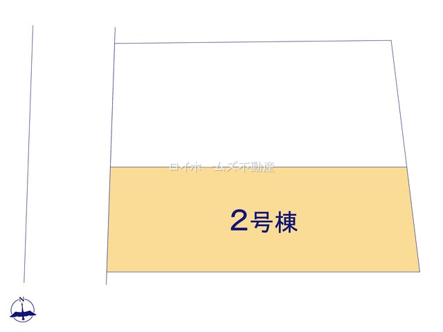 【区画図】 | 名古屋市西区栄生１丁目2623『仲介料無料』新築戸建て | 2号棟