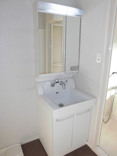 カーサエンペサールの洗面所|シンプルで使いやすい洗面台です！