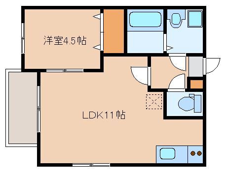 リテラ空港エストの間取り|使いやすい間取りです。