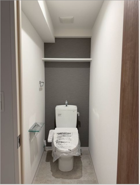 ネストピア福岡空港駅前のトイレ|清潔感のあるトイレです。