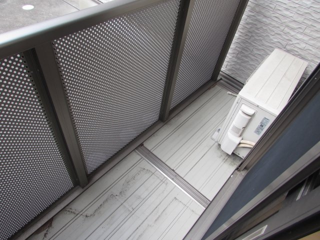 ルージェ仁川のバルコニー