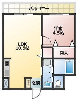 ファミリーコーポ行徳の間取り
