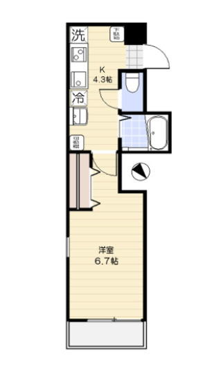 【間取り】 | エクセラン松戸Ⅲ
