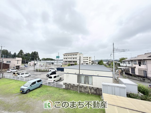 いろどりアイタウン矢板市鹿島町の展望|バルコニーからの眺めです♪