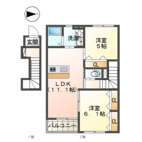 Ｒ＆Ｍの間取り