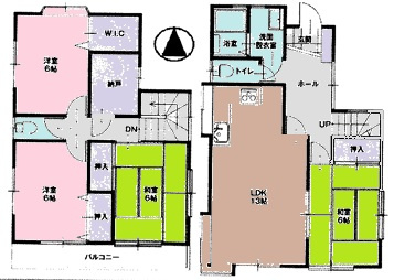 【間取り】 | 羽生市南5丁目　中古戸建