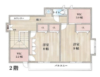 【間取り】 | 熊本県熊本市北区楠７丁目